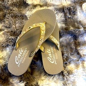 Yoga foam flip flops